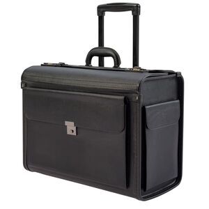 Hammer Anvil 19 Wheeled Briefcase Rolling Case Sales Sample Pilot Lawyer Attache